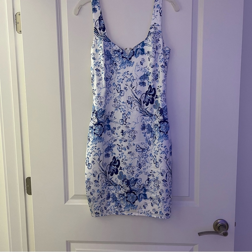 Floral mini dress